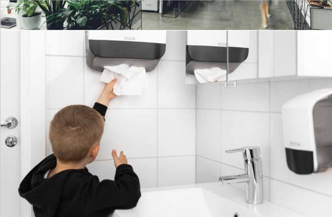 Nieuwe serie Katrin dispensers geeft frisse impuls aan sanitaire ruimtes