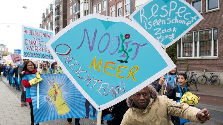 FNV organiseert landelijk protest tegen Asielnoodmaatregelenwet