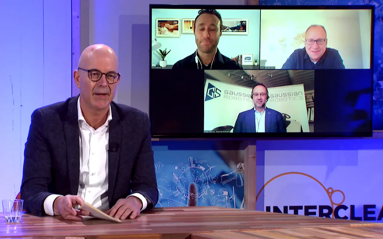 Interclean panel over robotisering en digitalisering: de toekomst ligt in slimmer schoonmaken