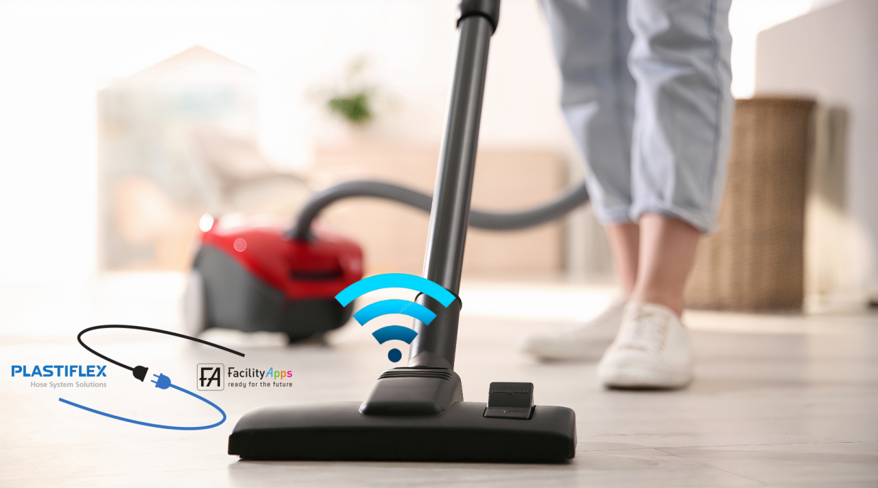 FacilityApps en Plastiflex bundelen krachten voor slimme stofzuigers