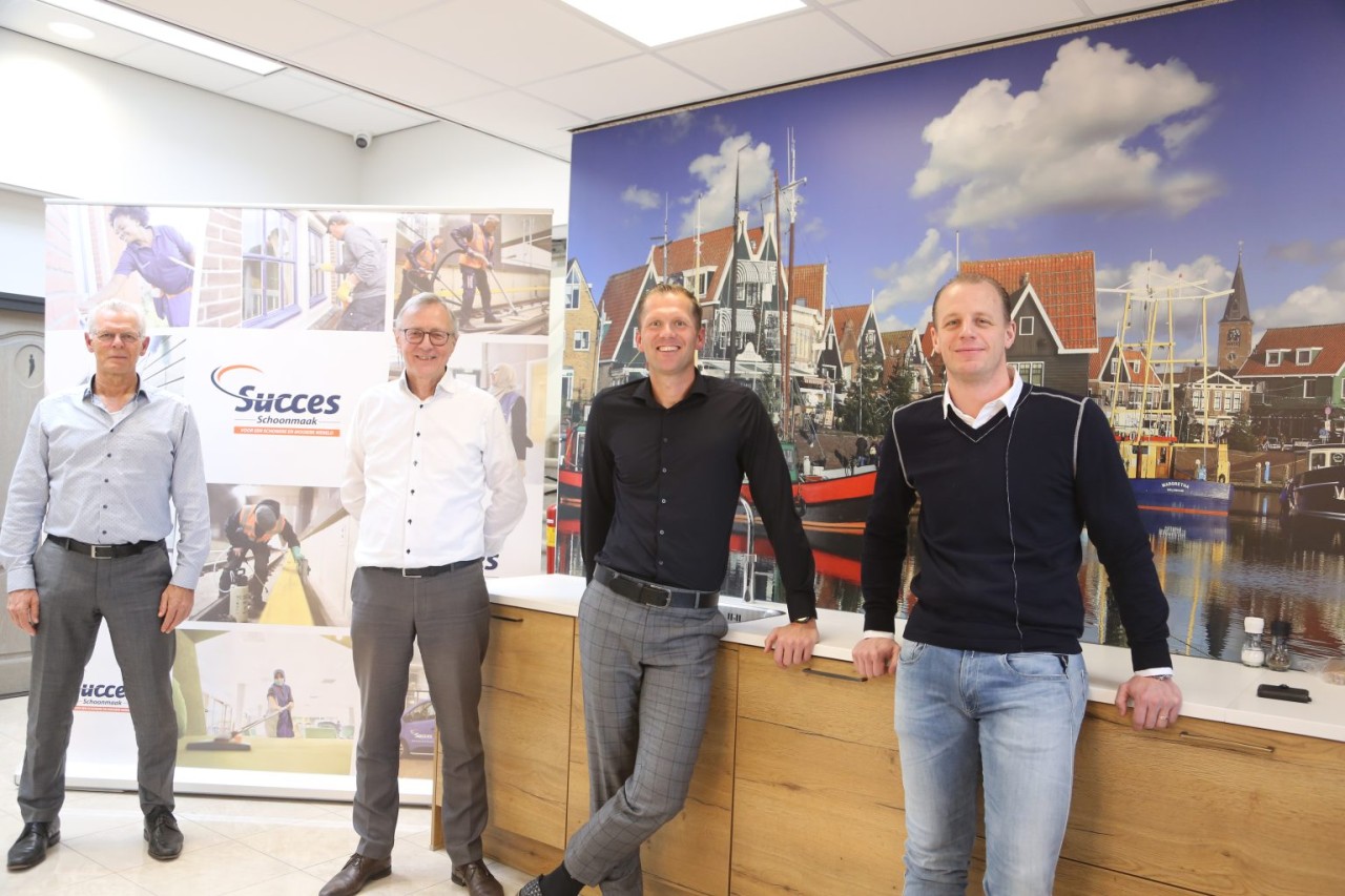 Jan Kes en Frank Schoute nieuwe directie Succes Schoonmaak