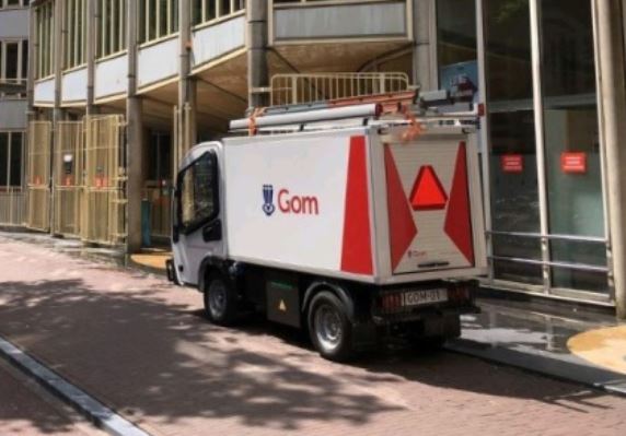 <p>Elektrische bestelwagen</p>
