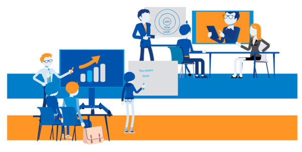 <p>Vaarwel flipovers en whiteboards</p>
