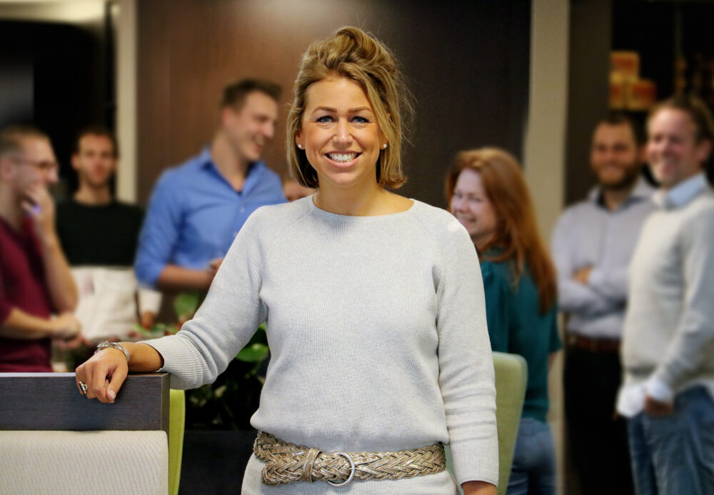 <p>Christa van der Toorn: “In een multi-tenantkantoor staat men ervoor open om te verbinden met andere huurders.”</p>
