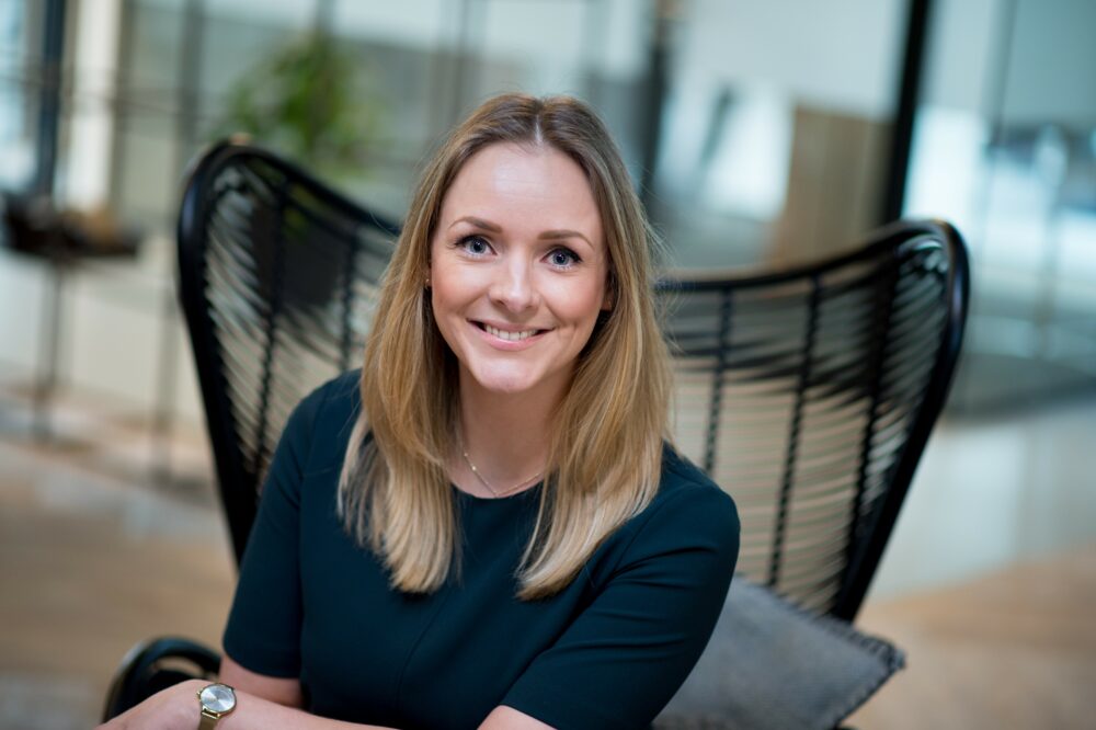 <p>Nathalie Verhaagh, Hoofd Werkgeluk & Ontwikkeling bij Arrange Interim</p>
