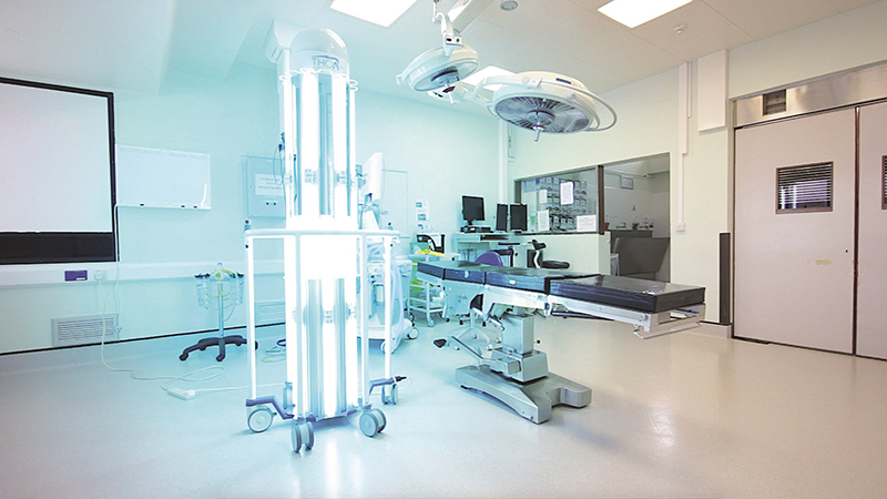 <p>Isolatiekamer desinfecteren</p>
