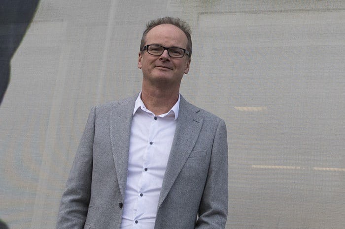 Mark Mobach: 'Het slim ontsluiten van de kennis van nieuwe generaties uit opleidingen helpt FM verder en is heel leuk om te doen!' (foto Luuk Steemers)