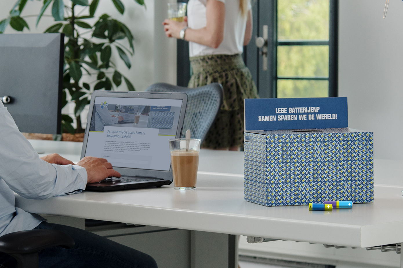 Batterijen belanden bij bedrijven nog te vaak in  de restafvalbak