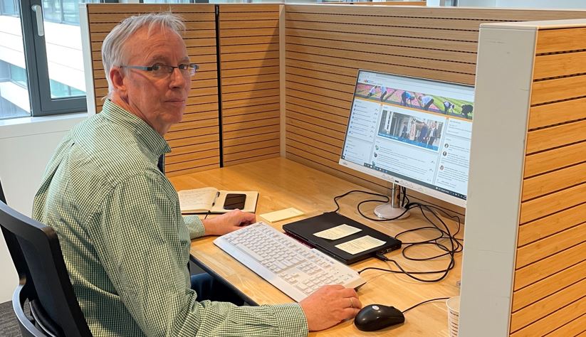 Rob Tresoor (sectormanager FM bij Provincie Noord-Holland): 'Gedrag is eigenlijk belangrijker dan hoe je je pand inricht, dat staat voor mij als een paal boven water.’