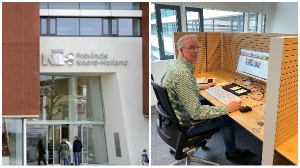 Rob Tresoor; facility manager Provincie Noord-Holland: 'Als je kijkt naar de experimenten dan is het maar de vraag of je nu meteen 50 extra éénpersoons-kamers moet neerzetten’.