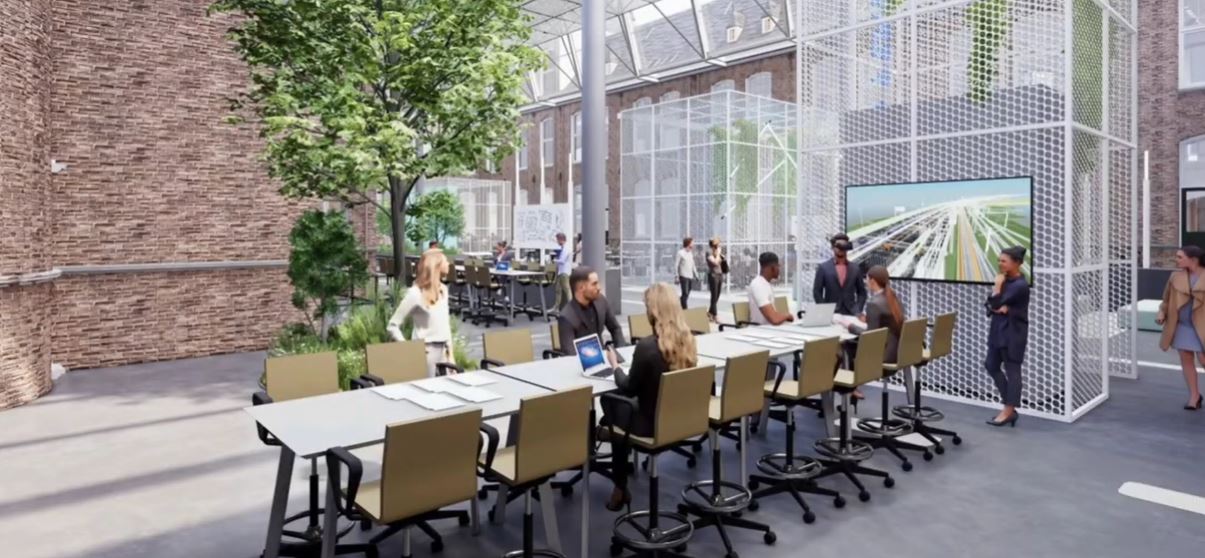 Screenshot uit video op website Royal HaskoningDHVn.