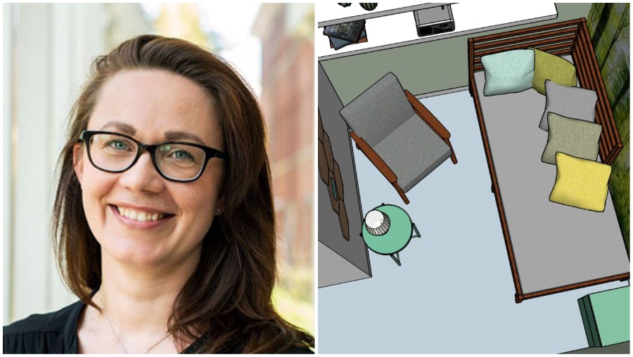 Sjoukje van Dellen, postdoc onderzoeker bij Innovatiewerkplaats Healthy Workplace, lid van het lectoraat Facility Management.