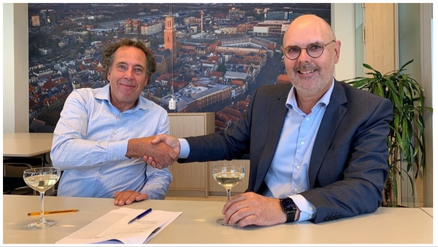 Hans van Veen (l) en Jos van Boven 