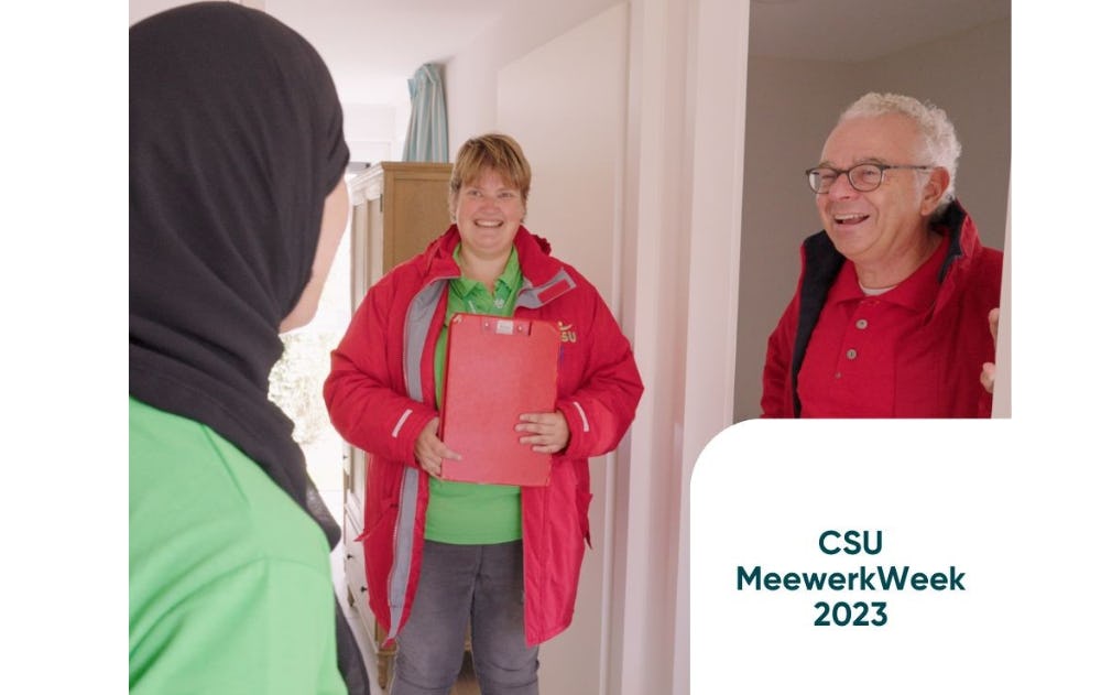 CSU houdt MeewerkWeek: het kantoor uit, de werkvloer op