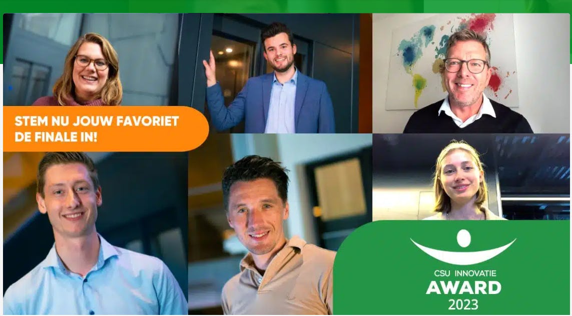 Drop2Drink, NANDO en iTapToo maken kans op de CSU Innovatie Award 2023