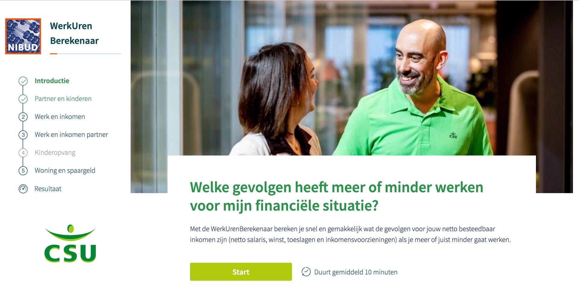 CSU komt met rekentool om financiële gezondheid medewerkers te vergroten