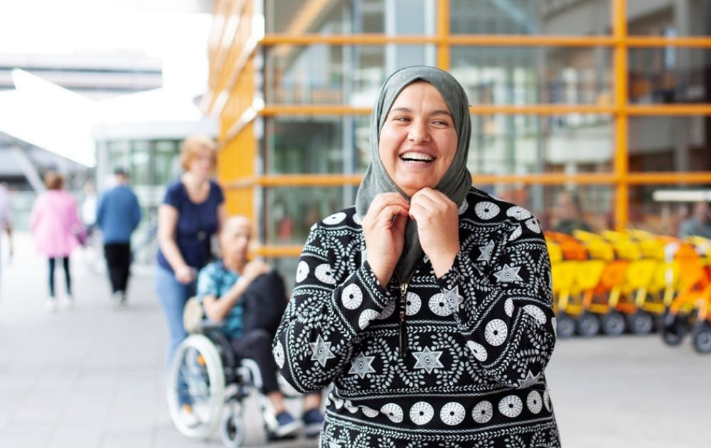 Schoonmaakster Eslam Rafat: Hago Zorg ziet je ook als mens