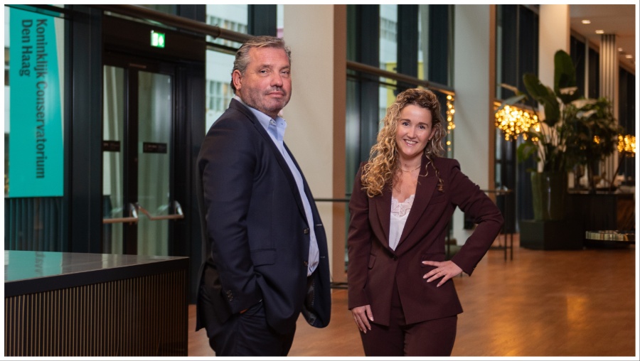 Johan de Vries en Daphne Gielesen, managing directors bij Drees & Sommer