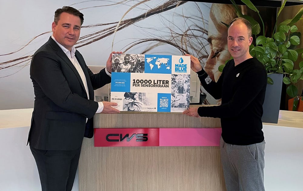 CWS en Made Blue willen schoon (drink)water en hygiëne voor iedereen