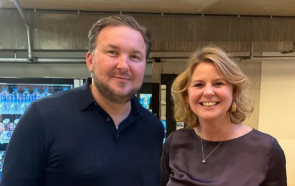 Ian Smeyers en Wendy Aendekerk.