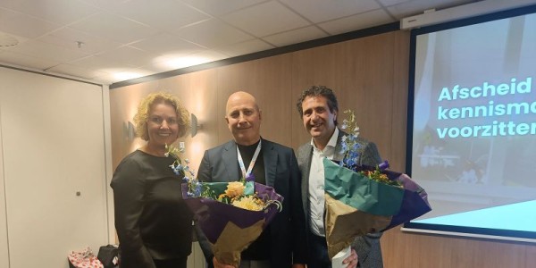 Ilse Marien, Gaby Westelaken en Peter Rietboek. Foto: Schoonmakend Nederland