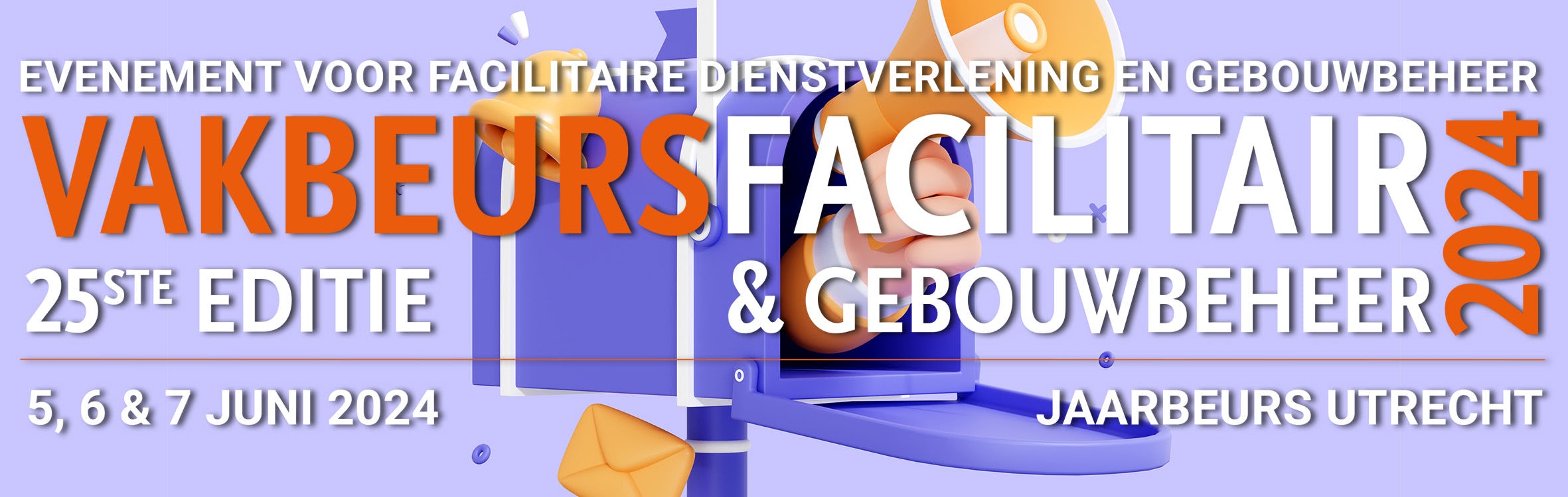 Registreer je voor de vakbeurs Facilitair & Gebouwbeheer 2024