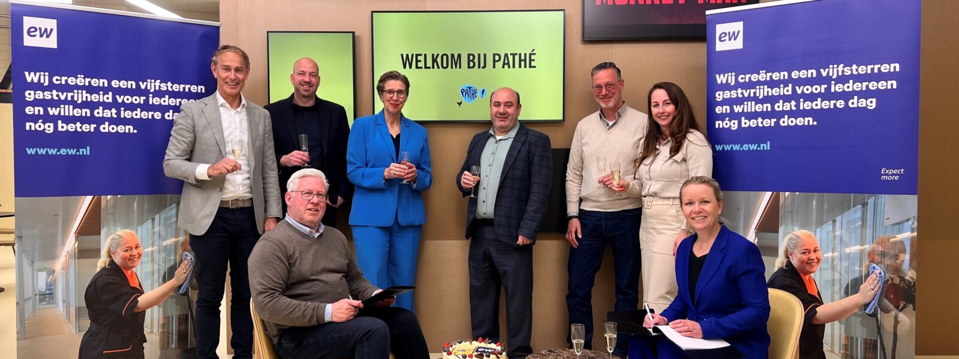 Pathé kiest voor hospitality expert EW Facility Services