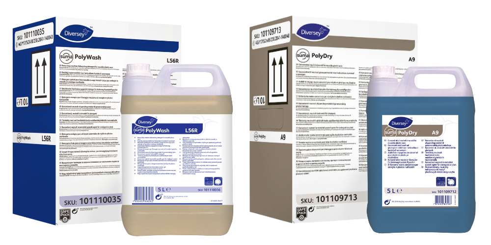 Diversey introduceert vaatwasoplossing voor herbruikbaar plastic vaatwerk