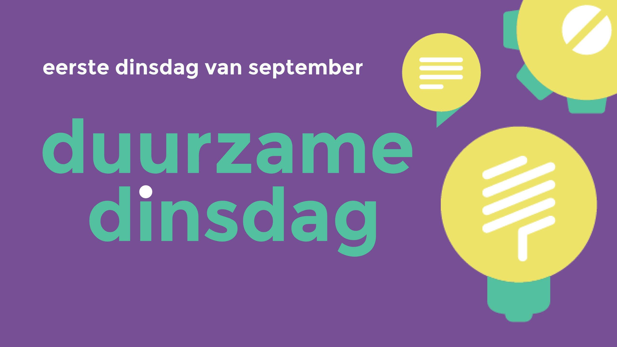 Meld nu je duurzame idee aan voor Duurzame Dinsdag