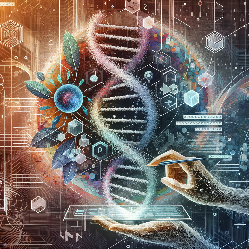 Biohacking. Gemaakt met DALL-E.