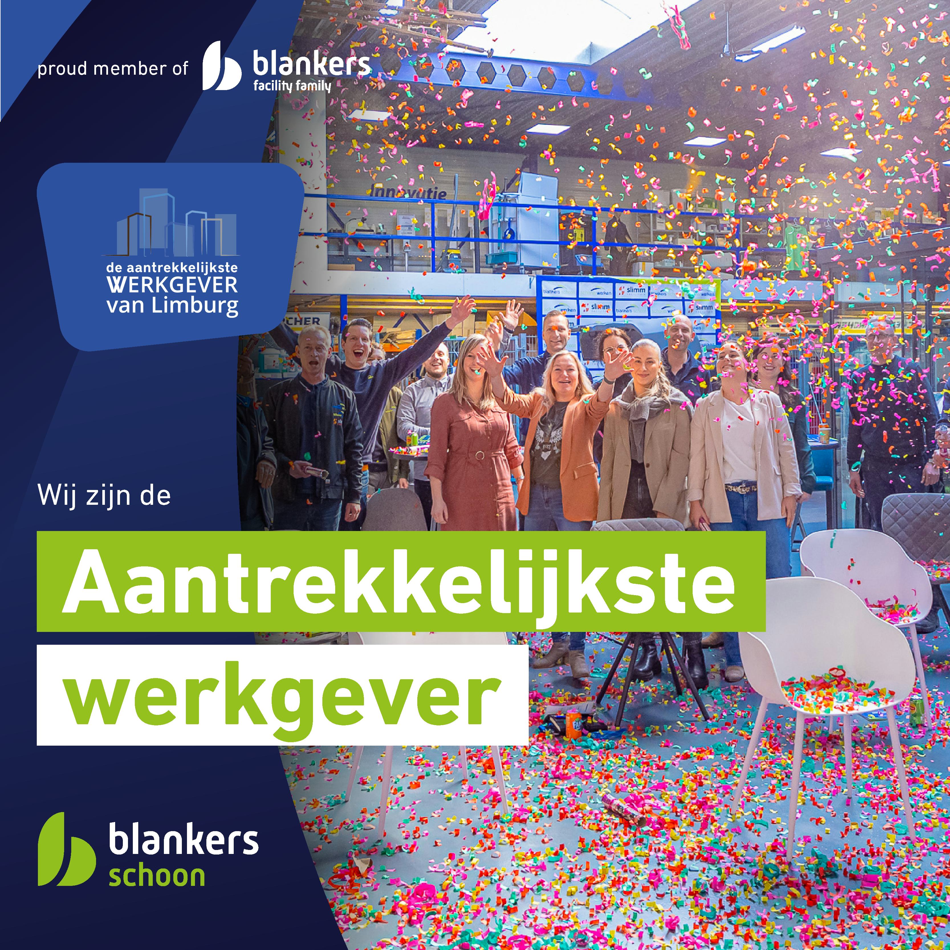 Blankers Schoon over titel Aantrekkelijkste werkgever Limburg: "Een geweldige eer"