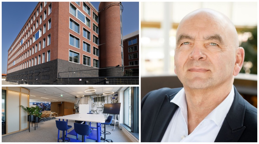 Teun Wartenbergh, Hoofd Vastgoed ASML: ‘Als hier iedere dag meer dan 100 mensen werken dan is deze hub qua afmetingen wat ons betreft geslaagd.'