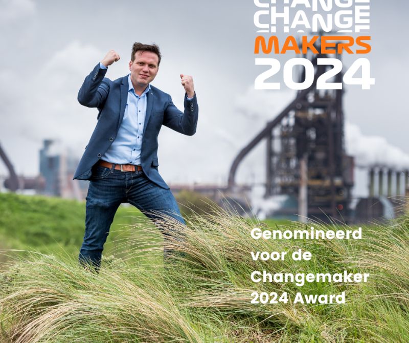 Jack Stuifbergen genomineerd voor Changemaker Award 2024