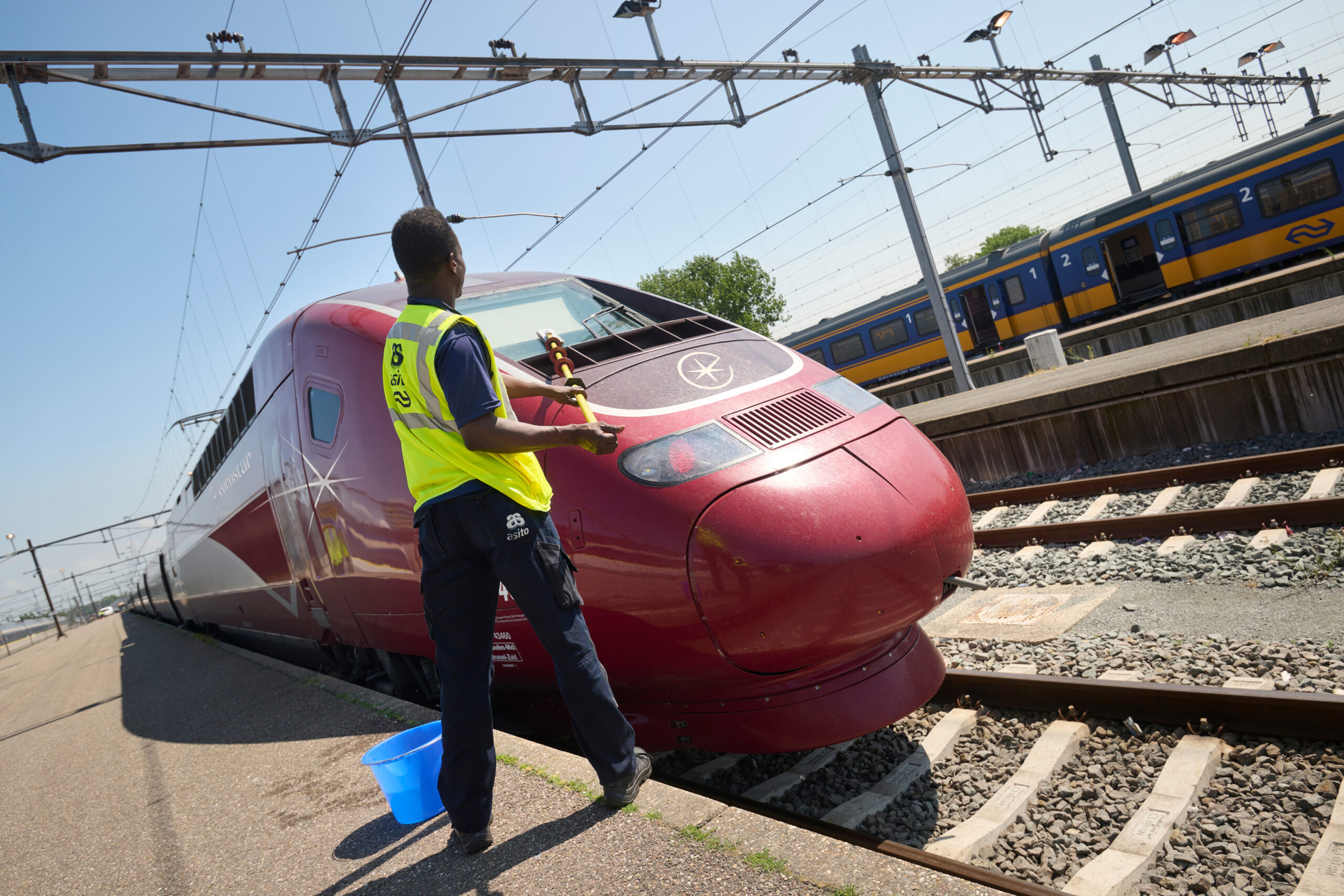 Asito werkt internationaal samen voor een schone treinreis tijdens de Olympische Spelen