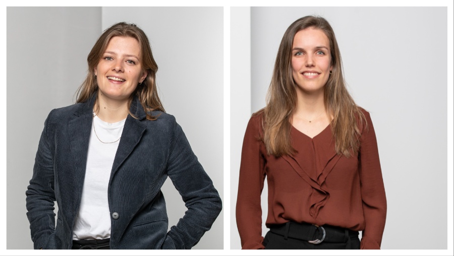 Helena Stork (Phi Factory) en Pam van Wanrooij (Haaglanden Medisch Centrum)