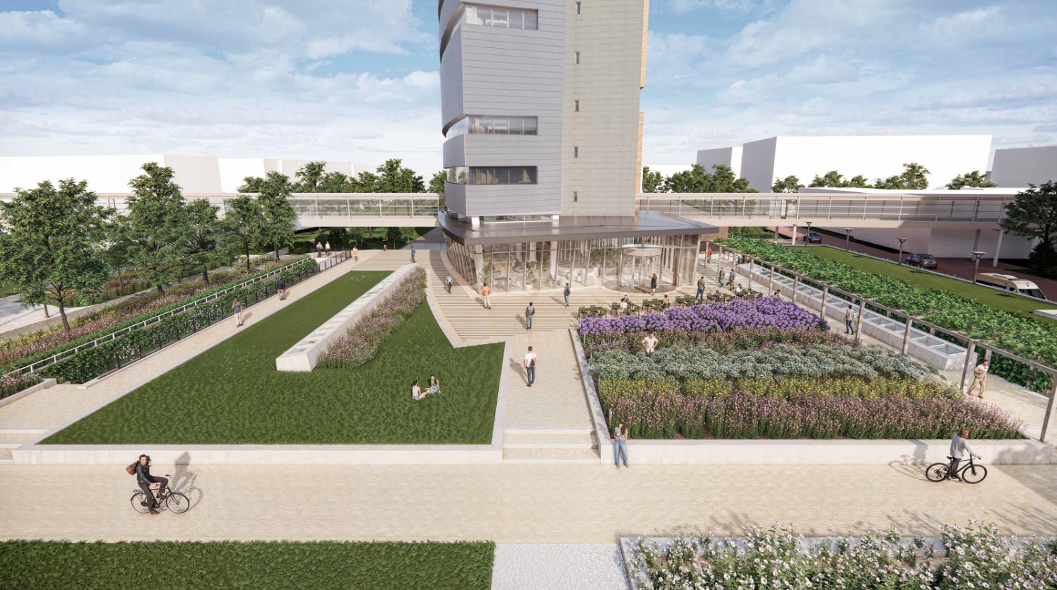 Researchgebouw Radboudumc. Beeldcredits: EGM architecten