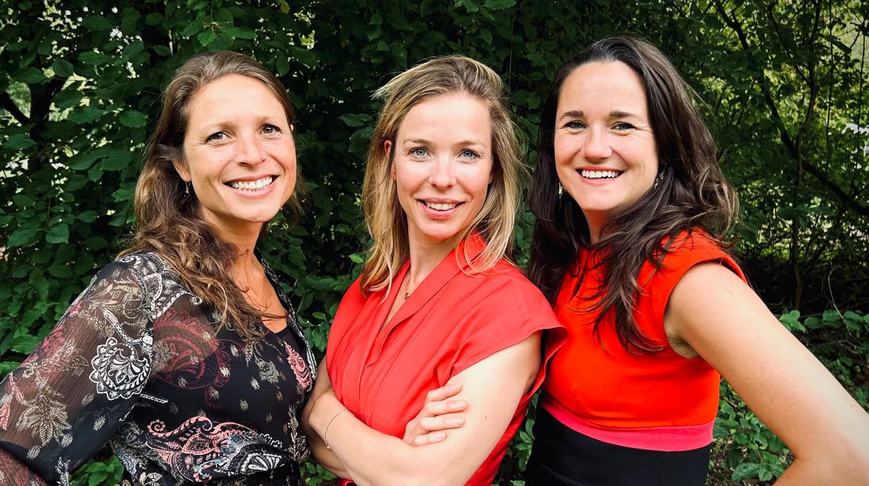 De directie van PHI Factory. Met v.l.n.r. Yvette Watson, Laura Huijgen en Geerke Versteeg.