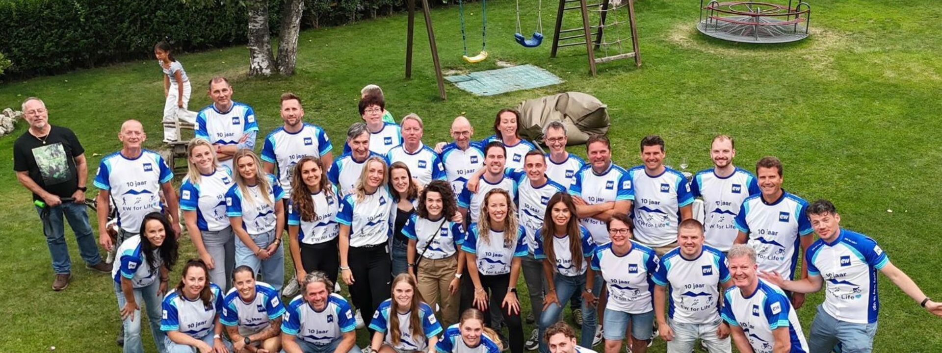 Team EW for Life haalde voor de tiende keer geld op voor kankeronderzoek