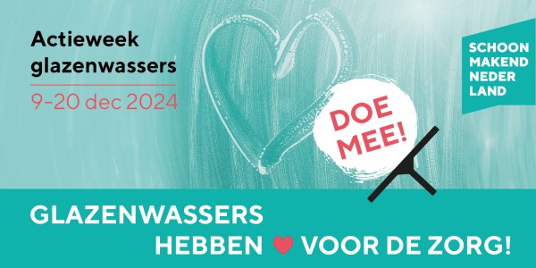 Doe mee met actieweek Glazenwassers hebben hart voor de zorg