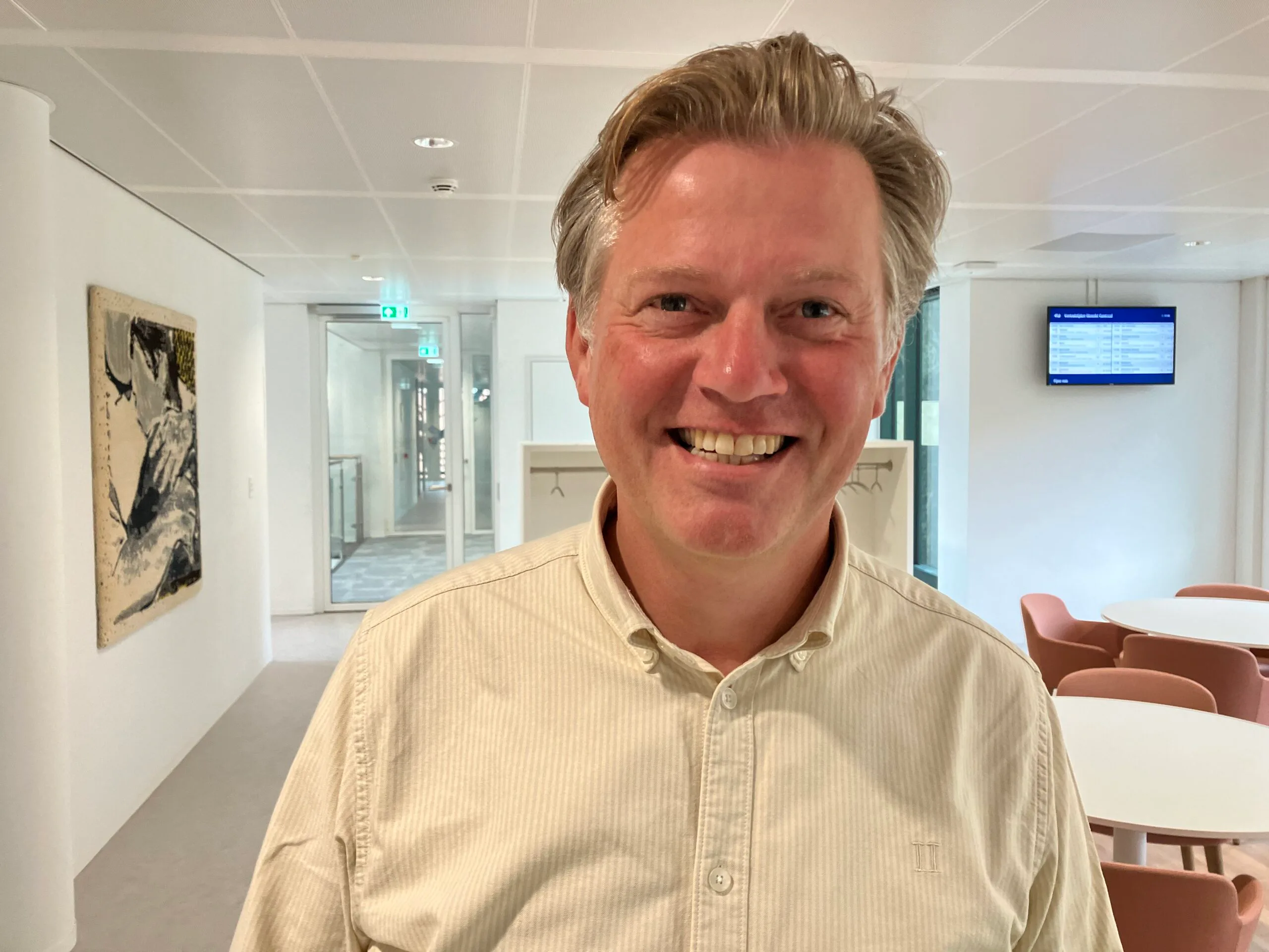 Joris de Schepper, Manager Dienstverlening bij het Facilitair Bedrijf van het Shared Service Centre van de Dienst Justitiële Inrichtingen (DJI)