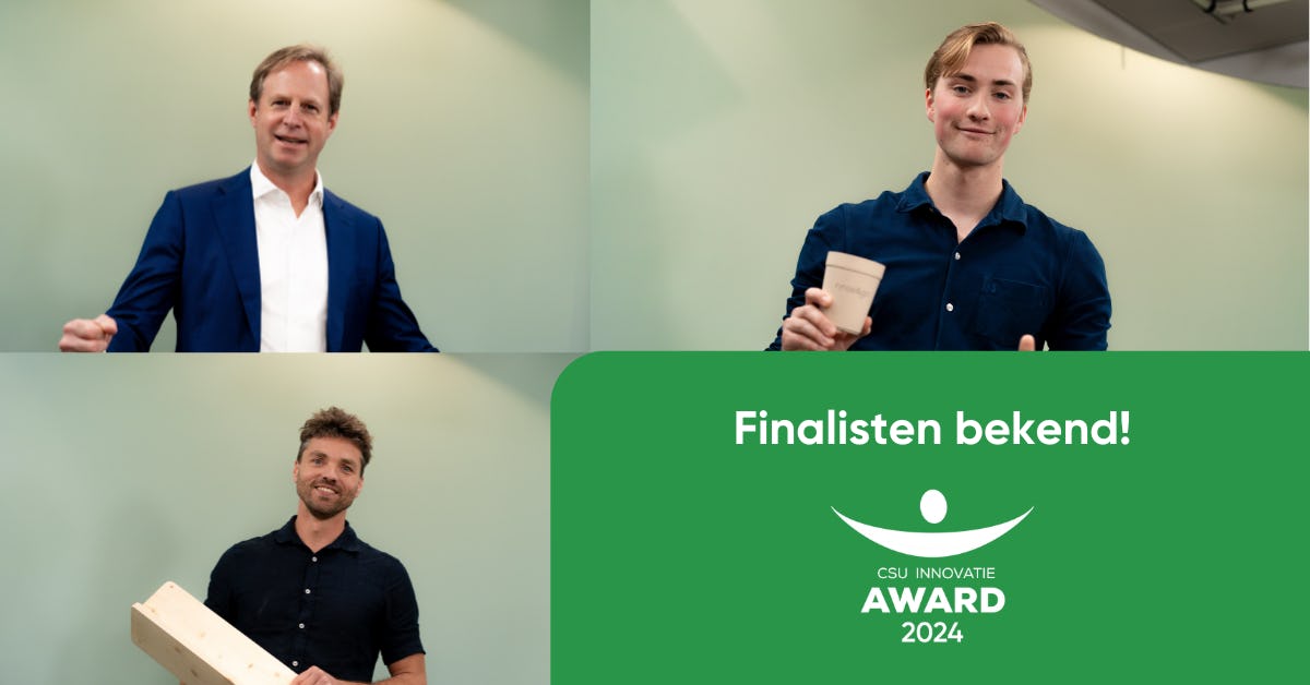 Dit zijn de finalisten van de CSU Innovatie Award 2024