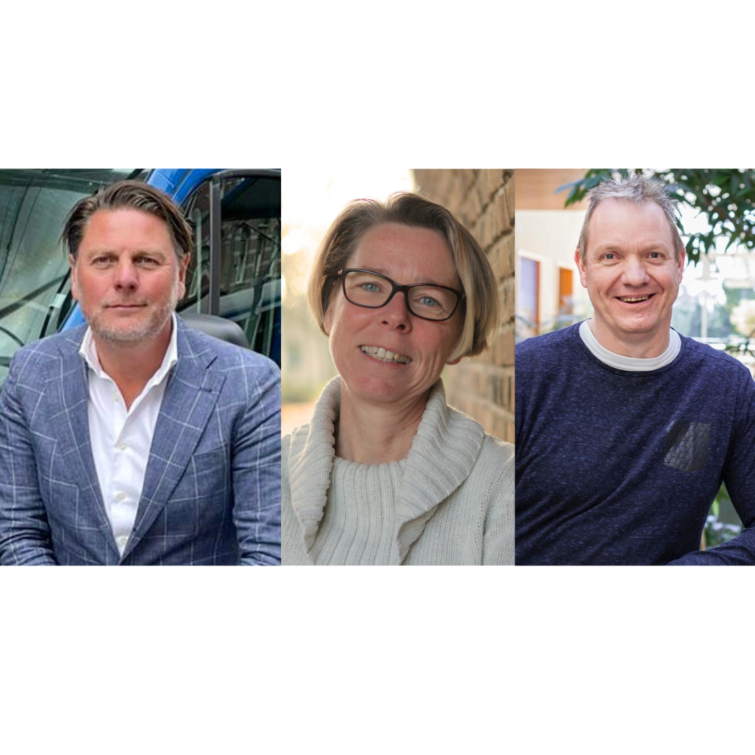 V.l.n.r.: Sander Lapré (FM Haaglanden), Yvonne Nieland (GGZ Centraal), Bertil Hulleman (Alfa College) 