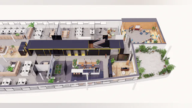 Nieuwe office layout Vopak-hoofdkantoor