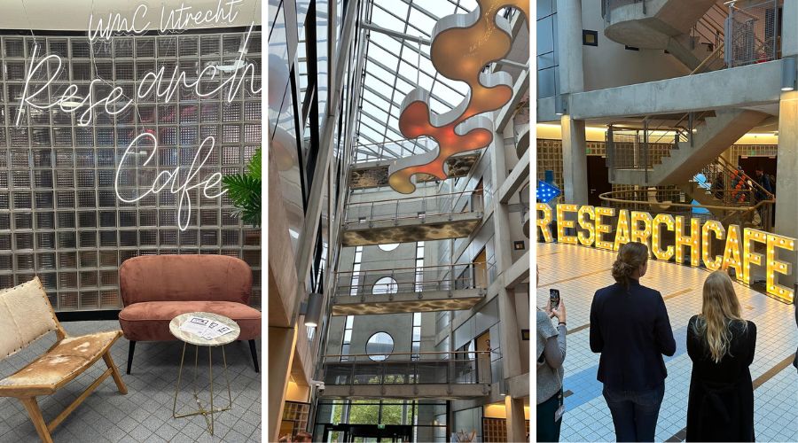De opening van het Research Café in het UMC Utrecht