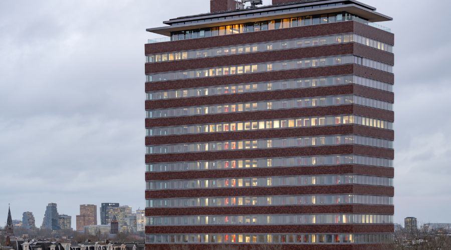 De Nederlandsche Bank aan het Frederiksplein in Amsterdam. Beeld: © De Nederlandsche Bank. 