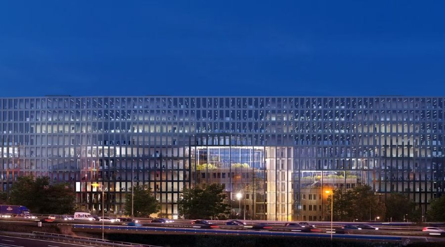 Vooraanzicht Tripolis park. Copyright Proloog.
