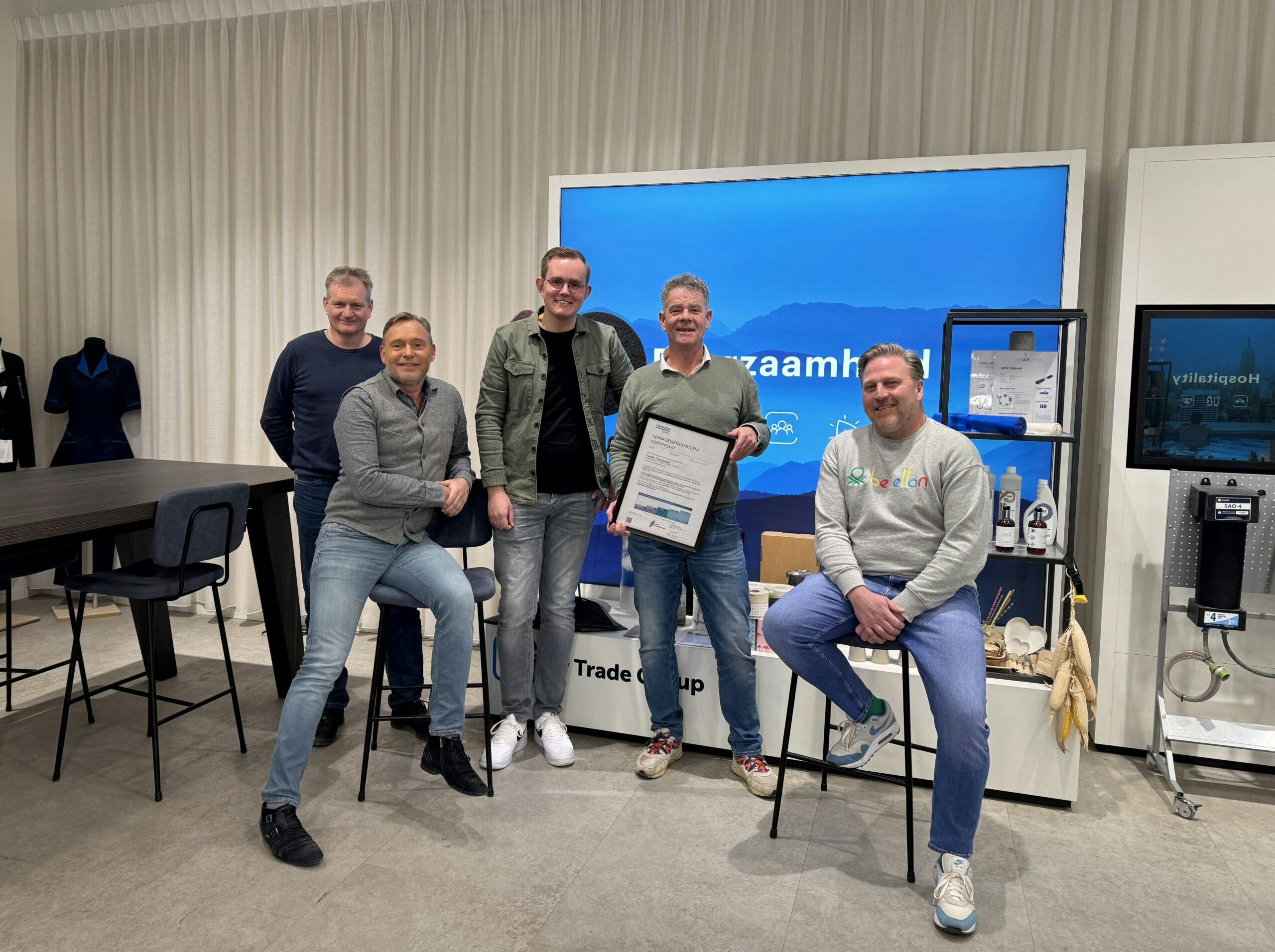 Facility Trade Group gecertificeerd voor MVO Prestatieladder