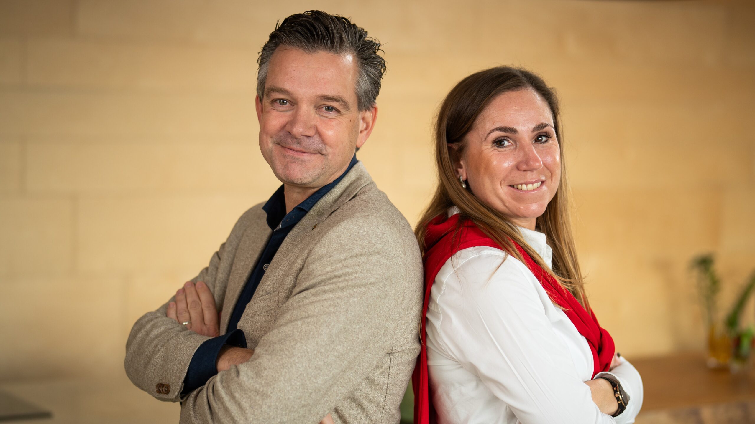 Eric de Wit, business manager bij HEYDAY Consultancy en Petra de West, business manager bij HEYDAY Hospitality.