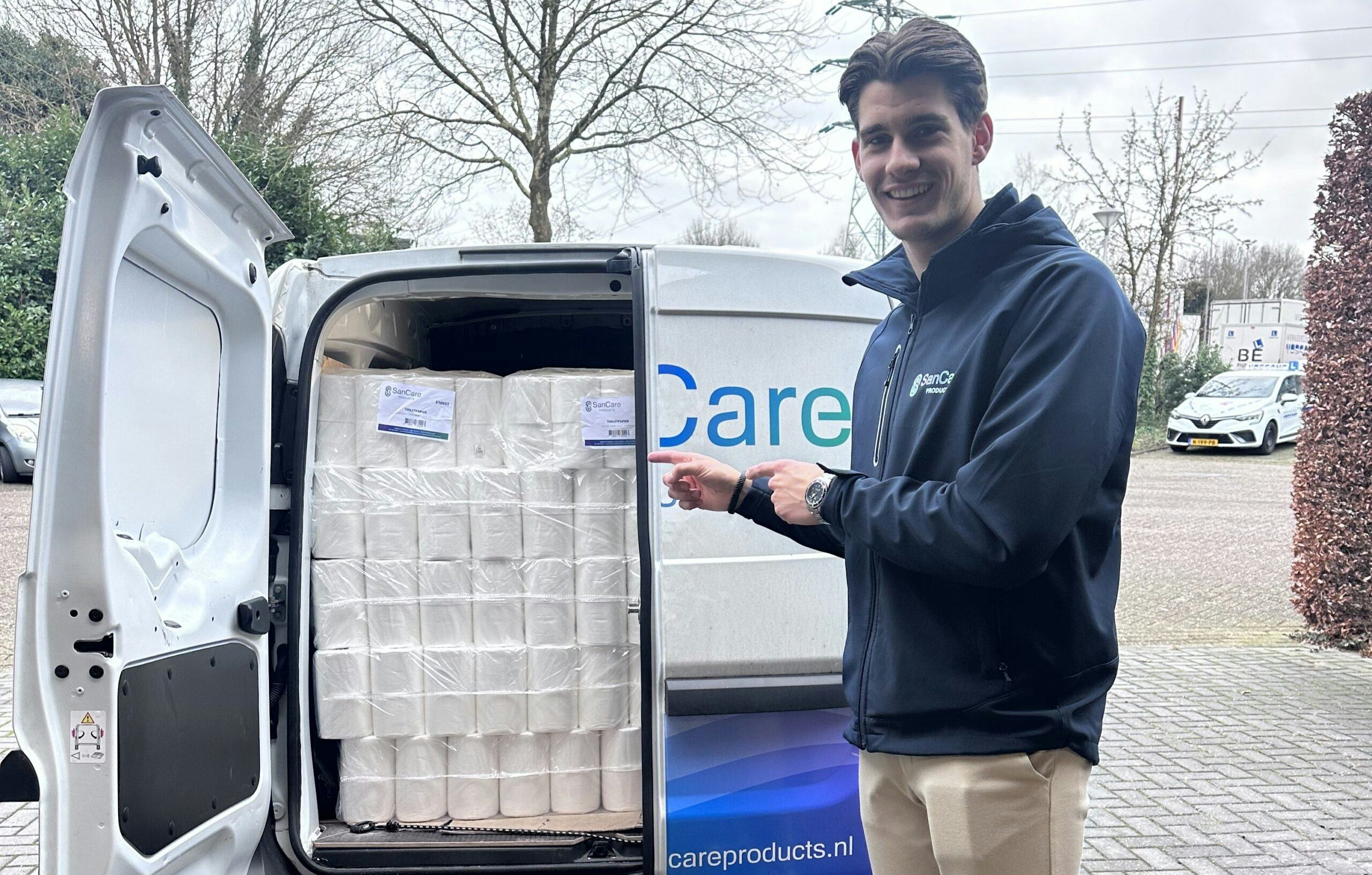 Jong Talent Benjamin Kühlkamp (SanCare Products): 'Schoonmaakbedrijven mogen meer geld vragen'