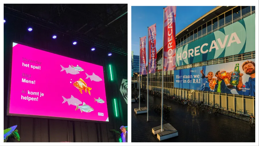 Hospitality meets Horecava: 'In elke ruimte moet je een klap voor je kop krijgen'